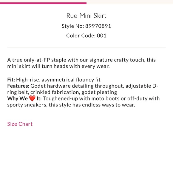 Free People - Rue Mini Skirt in Black - Picture 13 of 15